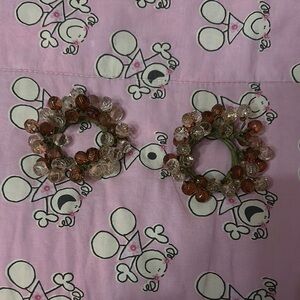 Beaded napkin holder